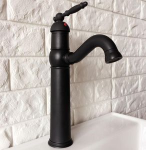 Banyo lavabo musluk musluk siyah yağ ovulmuş bronz kaplama tek saplı su muslukları mikser musluk tnf367