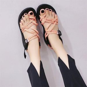 Summer Sandals 2024 Women's Fashion Tie tie tie rope Color Adult Casual 367