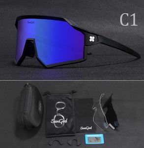 Cycling eyewear Outdoor bicycle glasses sports bike sunglasses men women goggles Riding fishing Sun glasses polarized SUNGOD 3 len7129834