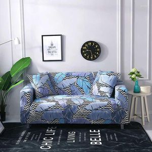 Chair Covers Polyester Universal Sofa All-inclusive Stretch Elastic Printed Couch Cover Cases Slipcovers For Living Room Home DecorChair