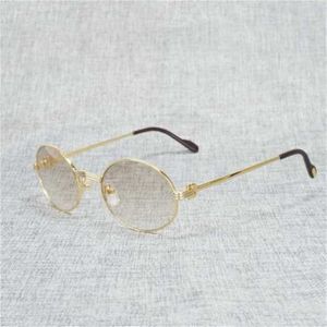 10% OFF Luxury Designer New Men's and Women's Sunglasses 20% Off All-match Vintage Round Metals Frame Retro Shades For Driving Clear reading Eyewear 008