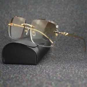 10% de desconto em designer de luxo Novos óculos de sol masculinos e femininos 20% de desconto na pantera sunnies vintage feminino de óculos de sol American Decorative Glass Acessórios para óculos