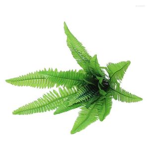 Decorative Flowers Artificial Green Plants Potted Flower Arrangements Leaves Wedding Decorations Fern