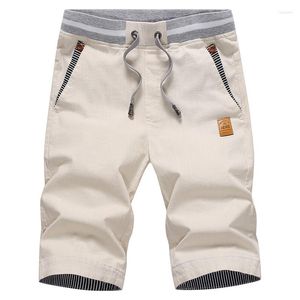 Pantaloncini da uomo Coccodrillo Moda uomo Traspirante Homme Abbigliamento Estate Cargo Uomo Casual Elastico in vita Cotone Spiaggia Uomo