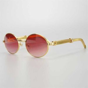 % 10 indirim lüks tasarımcı Yeni Erkek ve Kadın Güneş Gözlüğü% 20 İndirim Vintage Benzersiz Gafas Paslanmaz Reçeteli Miyopi Retro Bilgisayar Sarı Kadınlar Güneş Gözlüğü Deco