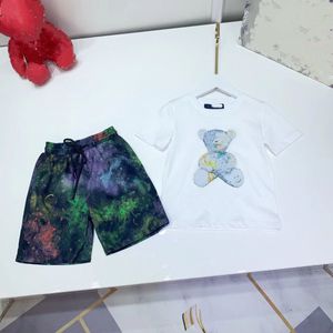 Лето до н.э. дети футболка мультфильм Bobo Childrens Sets T Roomts Boys and Girls Top Olde Set Baby Boy Girls одежда