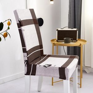 Chair Covers Home Spandex Universal Stretch Slipcovers Elastic Protection Cases For Dining Room Kitchen Wedding BanquetChair