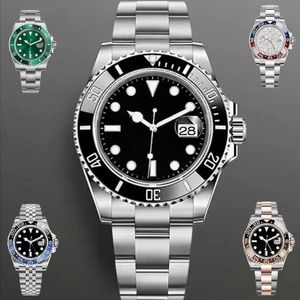 Mens Luxury Designer Watch Automatic Mechanical Ceramic 41mm 904L Stafless Steel Fashion Classic Style Luminous Lristwatches