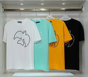 L Marka Erkek T Shirt Moda Hip Hop Kısa kollu Yaz Modası Günlük Harf Baskı En İyiler Kalite Tasarımcıları Giyim AB Beden S-XXL # CH56