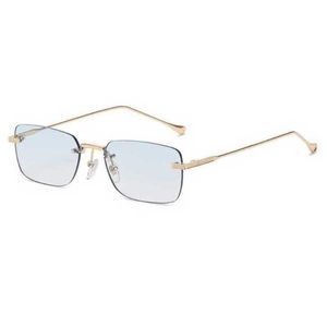 10% rabatt på lyxdesigner Nya herr- och kvinnors solglasögon 20% rabatt på Rimless Mens Fashion Vintage Glasses Wholesale Retro Stylish Metal Classic Eyewear Shades for Ladykajia