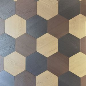 Ek hexagonal golvplattor naturliga korkgolv lackade färdiga trägolv timmer hem dekoration konst kakel tapeter deco lyxväggpaneler handgjorda