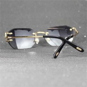 10% Rabatt auf Luxusdesignerin neuer Sonnenbrillen für Männer und Frauen 20% Rabatt auf Diamant -Schnitt Frauen Gläser Dekoration Gafas de Sol Piccadilly Shades für Drivingkajia