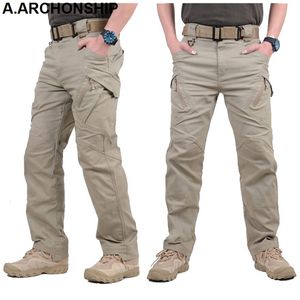 Мужские штаны Pro IX9 II Мужские военные тактические брюки боевые брюки Swat армия военные брюки мужские грузы на улице брюки повседневные хлопковые брюки 230325
