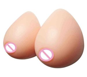 Realistic Silicone Breast Forms Prosthesis Fake Boobs Self Adhesive Tits For Drag Queen Shemale Transgender Crossdresser H2205112207920