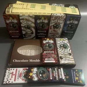 One Up Chocolate Bar Packaging Boxes Milk Chocolate Packing Box Wrapper Mushroom Bar 3.5G 3.5 grams Mold Mould Compitable Oneup Packaging Pack Package Box wholesale