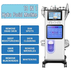 Microdermabrasion Crystal Diamond Peeling Skin Rejuvenation Ems Wrinkle Removal Machine Water Oxygen Pen Deep Clean Blackheads Ta bort elektrisk rullslyftning