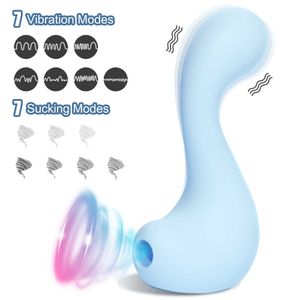 Nya Swan G Spot Vibrators for Women Dildo Nipple Clitoris Sucker Vakuumstimulator Sugar vibrerande sexleksaker för vuxna 18 varor 230316