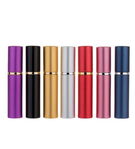 5 ml Regilable Atomizer Pullor Flottes Perfume Bottle Mini Portable Scent Pump Case Cosmetics Container For Travel Outging2639048