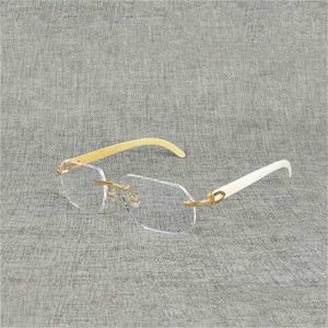 Designer Wysoka jakość okulary przeciwsłoneczne 20% zniżki na wszystko, naturalny drewniany kwadrat Drewno jasny Buffalo Horn GorentSize Ramka dla mężczyzn Odczytane optyczne owalne szkło oka