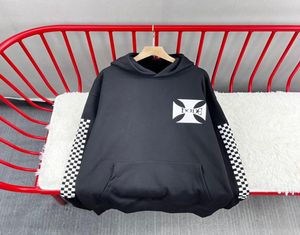 22FW USA Logo Racing Team Hoodie Autumn Zima deskorolka streetwear pullover z kapturem bluza 8049435