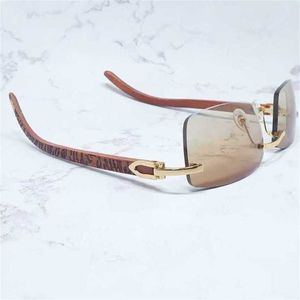 Projektantka męska i damska para okularów przeciwsłonecznych 20% zniżki na drewniane rzeźbione paski bordowe drewniane drewniane szklanki marki mody mody vintage okulary przeciwsłoneczne gafas de solkajia