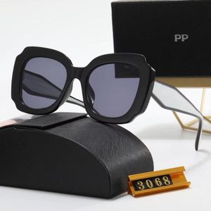Top luxury Sunglasses polaroid lens designer womens Mens Goggle senior Eyewear For Women eyeglasses frame Vintage Metal Sun Glasses With Box leopard