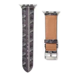 Top designer riemen Gift Watchbands voor Apple Watch Band 45mm 42 mm 38 mm 40 mm 44 mm 49 mm banden Lederen band Bracelet Fashion G Floemband IWatch 8 7 6 5 4 SE
