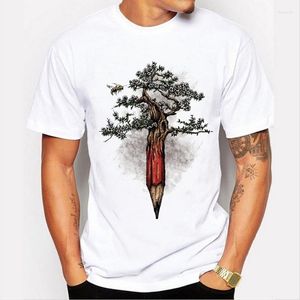 Männer T Shirts Tops 2023 Sommer 3D Druck Weiß Mode T-shirt Männer Casual Straße Hip Hop T-shirt Herren Harajuku design T Hemd Männlich