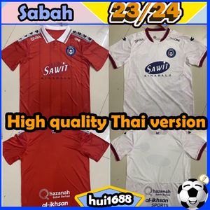 23/24 Malezya Sabah Futbol Forması Futbol Forma Parkı #7 Baddrol #10 Kagayama #15 Rizal Dominic Saddil2023 2024 Ev Uzak Erkek Futbol Thai Versiyon Gömlek Top Üniformaları