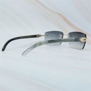 Sconto del 40% Designer di lusso Nuovi occhiali da sole da uomo e da donna Sconto del 20% Uomo occhiali bufalo donne appassionati di sfumature occhiali senza montatura quadrati gafas de solKajia