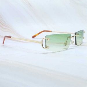 10% zniżki na luksusowy projektant Nowe okulary przeciwsłoneczne dla mężczyzn i damskich 20% zniżki na vintage mały kwadratowy kwadratowy duży chłodny raper