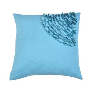 Pillow /Decorative Removable Washable Cover El Zipper Nordic Style Sofa Folded Flower Solid Home Decor Living Room Suede Surf