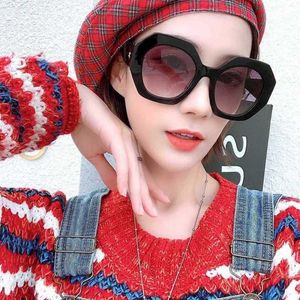 Luxury Designer High Quality Sunglasses 20% Off Fashion Xiangjia plate 9080 net red street photography with polygon high-grade