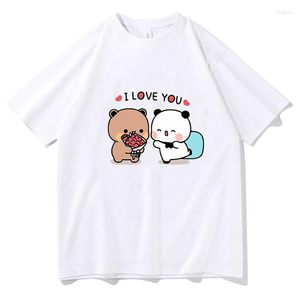 Magliette da donna Kawaii Bubu e Dudu Camicia Estate Uomo Donna Moda T-shirt in cotone Hip Hop Anime Tees Ragazza Maglietta Manica corta