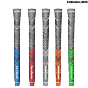 Punhos para tacos 13 unidades Conjunto de punhos para golfe 4 algodão de borracha Fio 60R padrão Ferros de tamanho médio Woods Universal Golf Club Grip 230325