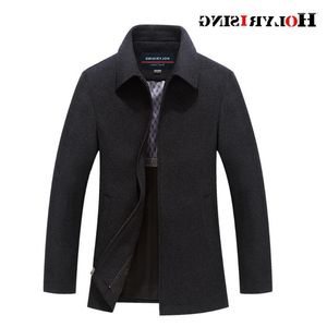Męskie mieszanki wełny mieszanki kurtki biznesowe płaszcze zamka Casaca hombre płaszcze i ciepłe krótkie ubrania dla mężczyzny 18257-5 Nadi22