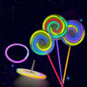 Necklace Fairy stick luminous rotating windmill color luminous 2023