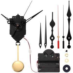 Titta på reparationssatser Tools Quartz Pendulum Trigger Clock Movement Chime Westminster Melody Mechanism Kit med 3 par händer