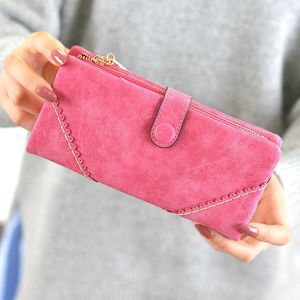 Portafogli 2019 Hot Ultimi Portafogli femminili Portafogli da donna Portafogli da donna Design lungo con cerniera Borsa con pochette casual Porta carte di credito Carteras G230327