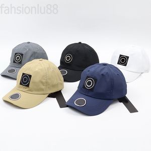 Round pattern embroidery baseball cap letters designer hats sport style youth popular solid color casquette delicate cotton summer beach trucker hat PJ075 C23