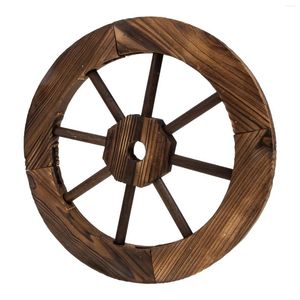 Steering Wheel Covers Decoration Wooden Party Wood Wall Nautical Favors Gifts Shipwheel Cartwheel Decor Rustic Ornament 3D Hanging