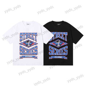 Men's T-Shirts Small Trapstar Street Secret Print Boutique Short Sleeve Men's and Women's Casual Loose Short Sleeve T-shirt T230327