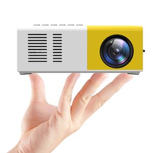Mini Porket Projektör Salange J9PRO Mini Projektör LED HOME MEDIA MEDIA PINGER SES Taşınabilir ProYectors 480x360 Piksel 1080p HDMI USB Video Beamer'ı destekler