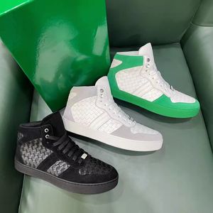 Top Design Sneakers Schuhe High Top Wildleder Leder Trainer Männer Party Hochzeit Komfort Mann zu Fuß EU38-46 mit Box