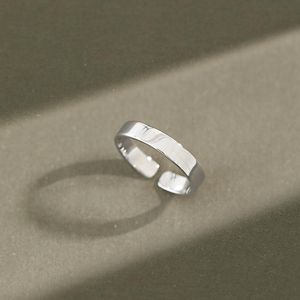 Cluster-Ringe aus echtem 925er-Sterlingsilber, offener Ring, Retro-Farbe, glatt, für Frauen, romantisch, verstellbar, großer antiker Fingerring