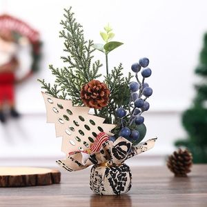 Christmas Decorations Artificial Tree Lightweight Decor Durable Wide Application Easy Maintain Mini