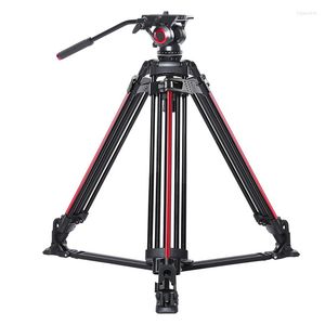 Tripods Miliboo Video Tripod Professional Camera Stand With Ground Spreader For Dslr Camcorder Wedding Pography Travel Quick