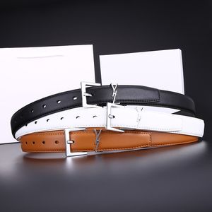 Belt for Women Genuine Leather 3cm Width Top High Quality Men Designer Belts S Buckle cnosme Womens Waistband wholesale