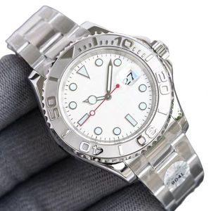 Men's Watch Black Dial 2813 Movement Watches 40mm Master Automatic Mechanical Wristwatch Sapphire 904L Steel Strap Luminous