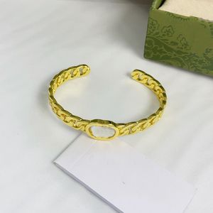 Woman Cuff Designer Bracelets Fashion Double G Wedding Bangle Luxury Jewelry Women Men Gift GGity 47863